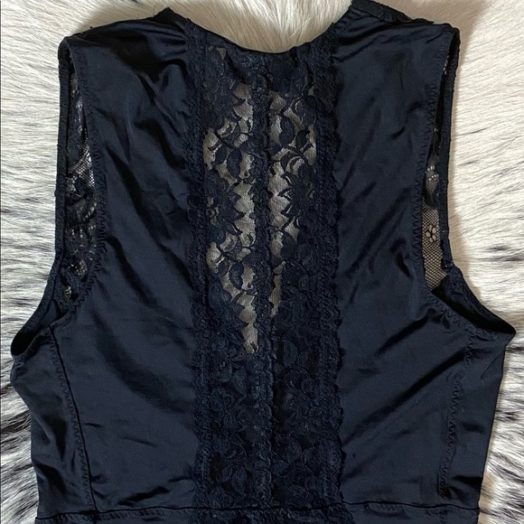 BY MALENE BIRGER “RAWAL” LACE BODYSUIT, SZ SMALL BLACK - Picture 7 of 9